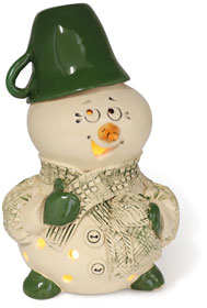 Tealight holder snowman Ivan