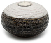Tealight holder ceramics serie "Carpo"