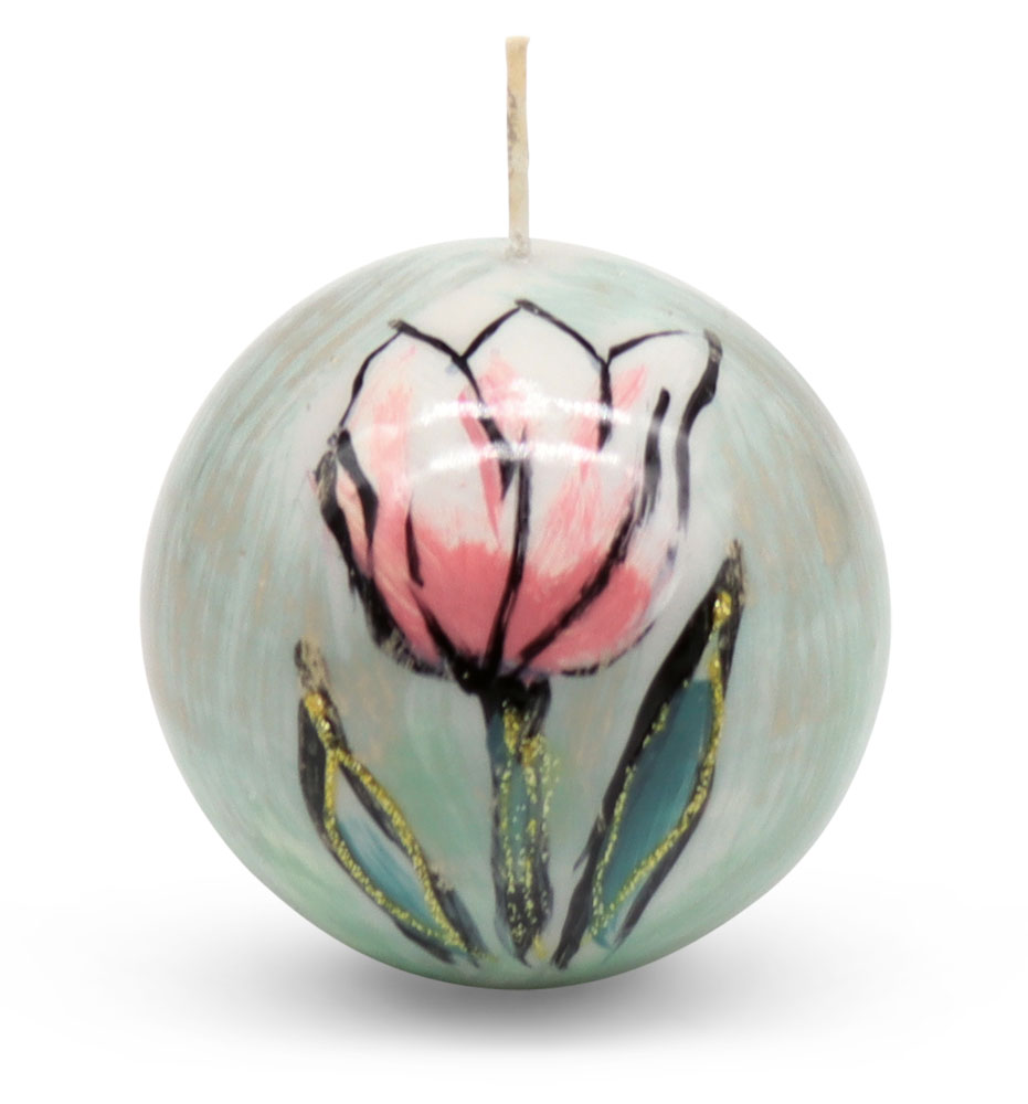 Kerzenkugel "Tulpen"