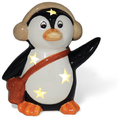 Pinguin Beakie mit LED & Timer