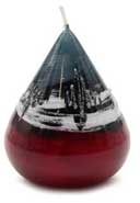 Kerzen-Ellipse "Pegasus"