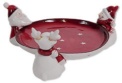 Weihnachtsuntersetzer rot