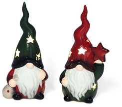 Wichtel Alvin mit LED & Timer