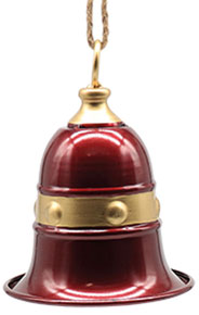 Metall-Glocke rot