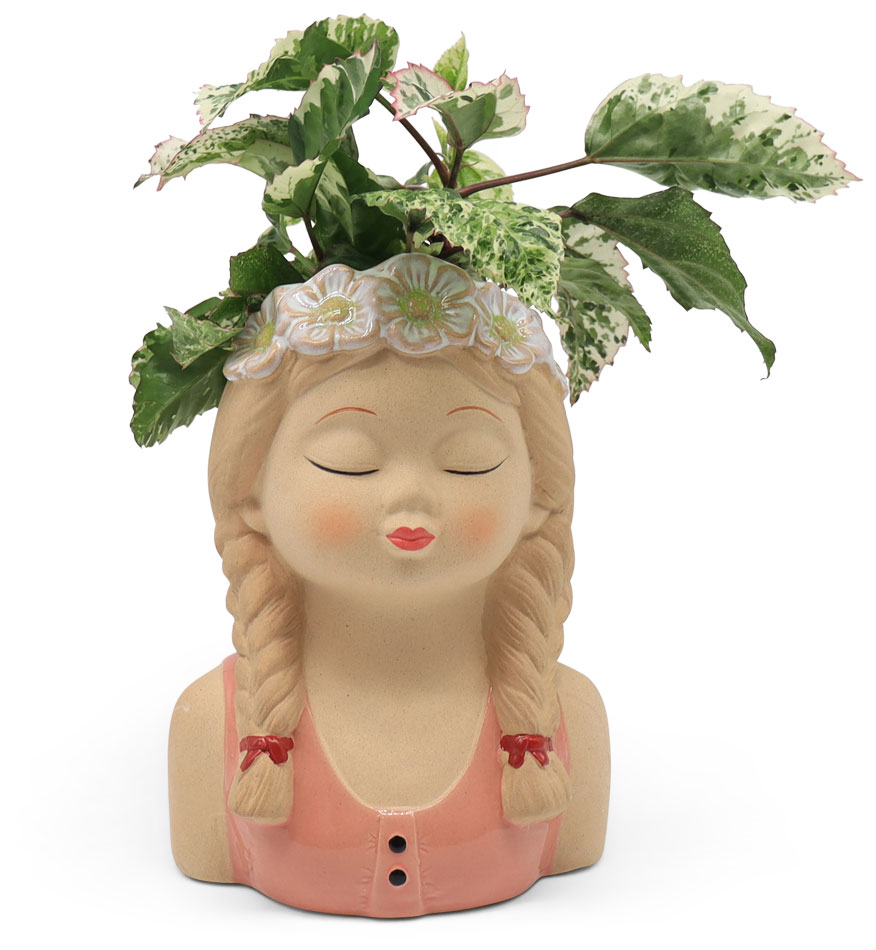 Pflanztopf Mademoiselle Louanne, Keramik